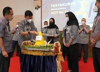 Rayakan HUT, Brantas Abipraya Tingkatkan AKHLAK