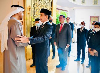 Presiden Jokowi Sampaikan Dukacita atas Wafatnya Sheikh Khalifa di Abu Dhabi