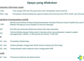 Hepatitis Akut Mulai Meluas, Kemenkes Sampaikan Langkah Penanganannya