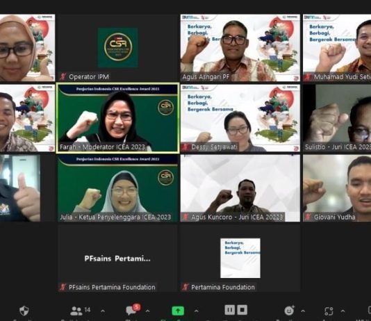 Pertamina Foundation Paparkan Program PFSERIES dalam Kegiatan Wawancara Penjurian ICEA 2023