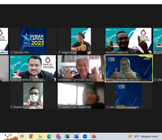 Badak NGL Paparkan Profil Kompetensi Sebagai Training Need Analysis dalam Wawancara Penjurian HCREA 2023