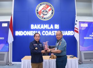 Bakamla RI Terima Kunjungan Pasis Dikreg Seskoal Angkatan Ke-61