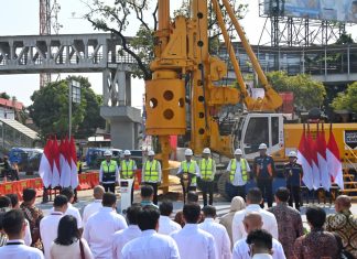 Pembangunan LRT Fase 1B rute Velodrome – Manggarai Resmi Dimulai