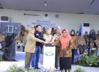 Menaker Canangkan Bulan K3 Nasional 2024 di Smelter Freeport Gresik