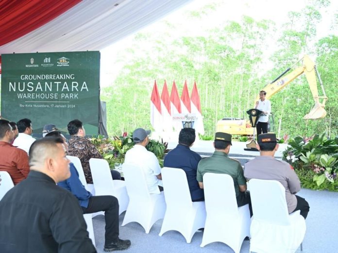 Jokowi Apresiasi Kontribusi Investor Kaltim Bangun Kompleks Pergudangan Pintar dan Hijau