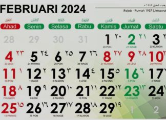 Ada Libur Panjang di Februari Mulai dari Isra Mi’raj, Imlek dan Pemilu Serentak