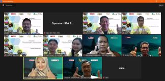 Tangkapan layar wawancara penjurian ISEA 2024