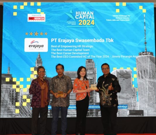 Erajaya Swasembada Bawa Pulang 4 Penghargaan dalam Ajang HCREA  2024