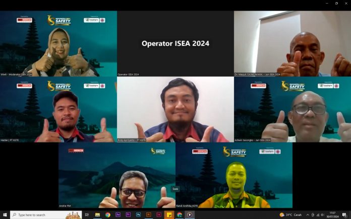PT Kariangau Tangkapan layar wawancara penjurian ISEA 2024-PT Kariangau Gapura Terminal Energi