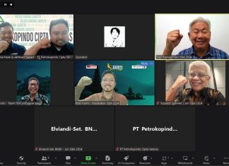 Tangkapan Layar Wawancara Penjurian ISEA 2024-PT Petrokopindo