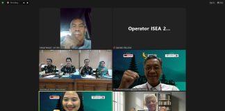 Tangkapan layar wawancara penjurian ISEA 2024