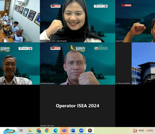 Tangkapan layar wawancara penjurian ISEA 2024
