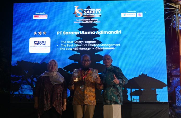 Terus Berkembang, PT Sarana Utama Adimandiri Raih 3 Penghargaan dalam Ajang ISEA 2024