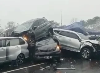 Kecelakaan Beruntun di Tol Cipularang KM 92, Lalu Lintas Arah Jakarta Tertutup