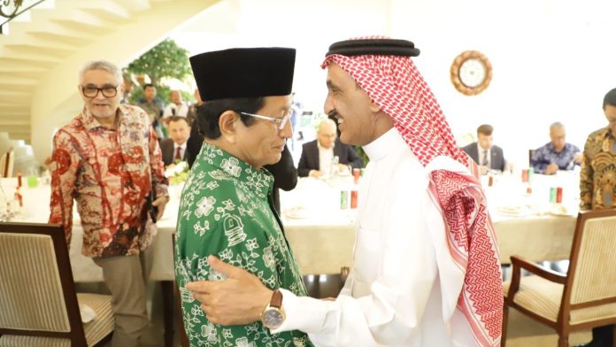Menteri Agama RI, Nasaruddin Umar dan Duta Besar Arab Saudi, Faisal bin Abdullah Al-Amudi