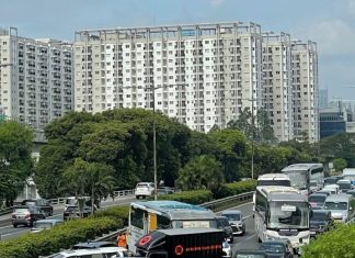 Tabrakan Beruntun Terjadi di Tol Dalam Kota Arah Cawang