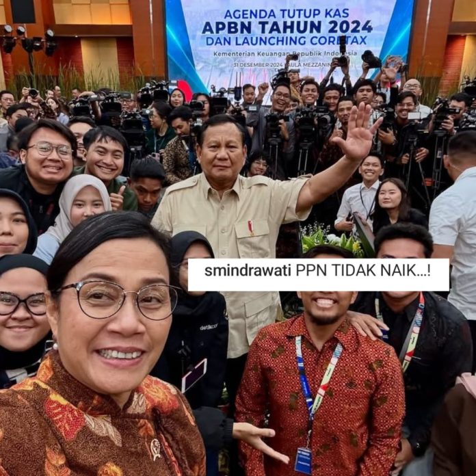 Postingan Instagram Menteri Keuangan Indonesia Sri Mulyani