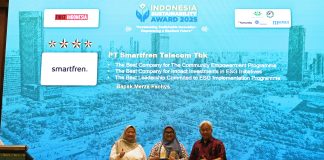 Smartfren Berhasil Raih 3 Penghargaan dalam Ajang Indonesia Sustainability Award 2025
