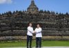 Kunjungan Presiden Macron ke Borobudur