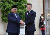 Pertemuan Hangat Presiden Prabowo dan Presiden Macron di Istana Negara