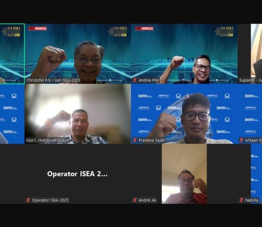 Dokumentasi wawancara penjurian ISEA 2025