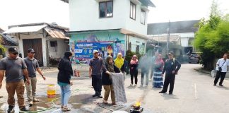 Warga Kampung Mas Bumijo Kulon Dilatih Jadi Relawan Pemadam Kebakaran, Antisipasi Risiko di Permukiman Padat