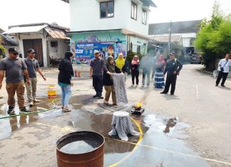 Warga Kampung Mas Bumijo Kulon Dilatih Jadi Relawan Pemadam Kebakaran, Antisipasi Risiko di Permukiman Padat