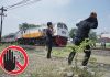 Kasus pelemparan batu ke Kereta