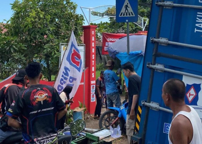 Lomba HUT RI di SD Berujung Petaka, 9 Siswa Tertimpa Kontainer di Depan Sekolah