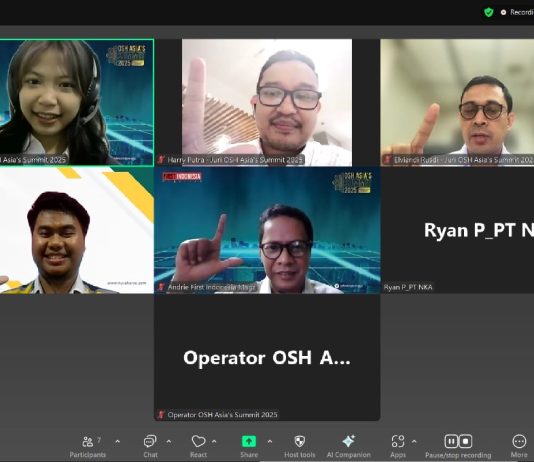 Dokumentasi wawancara penjurian OSH Asia's Summit 2025