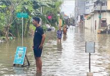 Banjir Landa Denpasar Barat, Rumah Terendam dan Jalanan Lumpuh