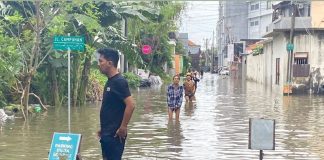 Banjir Landa Denpasar Barat, Rumah Terendam dan Jalanan Lumpuh