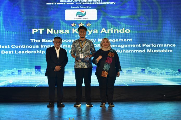 PT Nusa Karya Arindo Raih 3 Penghargaan di OSH Asia’s Summit 2025