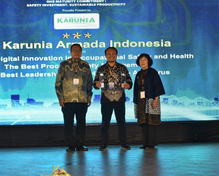 PT Karunia Armada Indonesia Raih 3 Penghargaan di OSH Asia’s Summit 2025, Tunjukan Konsistensi Budaya K3