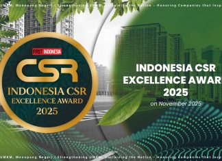 Pendaftaran Indonesia CSR Excellence Award 2025 Resmi Dibuka, Angkat Tema “Menguatkan UMKM, Menopang Negeri”