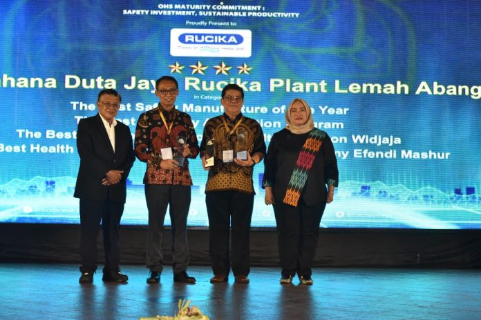 PT Wahana Duta Jaya Rucika Plant Lemah Abang Raih 5 Penghargaan dalam Ajang OSH Asia’s Summit 2025, Pertegas Komitmen K3 Sebagai Prioritas Utama