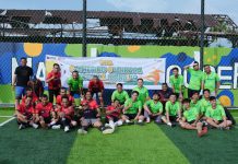 Perkuat Sinergi dengan Cara Sehat, Kilang Pertamina Dumai Ajak Insan Pers Berlaga di Pertandingan Mini Soccer
