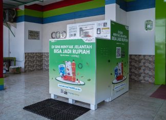 Ratusan Liter Jelantah Terkumpul Tiap Bulan di UCOllect Box Komperta Plaju, Dorong Ekosistem Produksi SAF Pertamina
