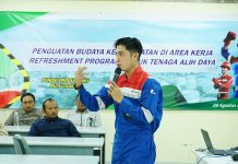 Refreshment HSSE Awareness, Internalisasi Budaya HSSE bagi Tenaga Alih Daya Kilang Cilacap