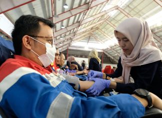 Rutin Gelar Donor Darah, Kilang Pertamina Kumpulkan Belasan Ribu Kantong Darah