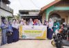 Dukung Pencegahan Stunting, Persatuan Wanita Patra Kilang Pertamina Dumai Bagikan PMT di 2 Posyandu