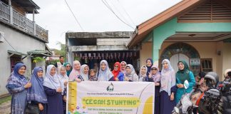 Dukung Pencegahan Stunting, Persatuan Wanita Patra Kilang Pertamina Dumai Bagikan PMT di 2 Posyandu