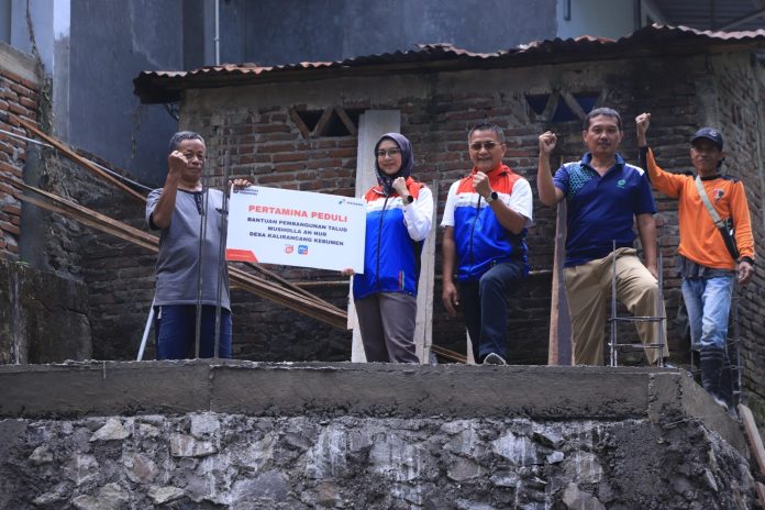 WhatsApp Image 2025-09-15 at 09.54.10 Misi Kemanusiaan Pertamina di Musholla An Nur, Mengokohkan Bangunan Talud, Memastikan Aman untuk Bersujud