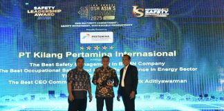 PT Kilang Pertamina Internasional dan Lima Refinery Unit Raih Penghargaan dalam Ajang OSH Asia’s Summit 2025