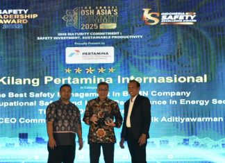 PT Kilang Pertamina Internasional dan Lima Refinery Unit Raih Penghargaan dalam Ajang OSH Asia’s Summit 2025 PT Kilang Pertamina Internasional dan Lima Refinery Unit Raih Penghargaan dalam Ajang OSH Asia’s Summit 2025