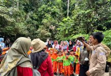 Tumbuhkan Cinta Lingkungan Sejak Dini, Kilang Pertamina Dumai Ajak Anak-anak TK Alfaduta Menjelajahi Patra Seroja Eco-Edupark