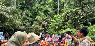 Tumbuhkan Cinta Lingkungan Sejak Dini, Kilang Pertamina Dumai Ajak Anak-anak TK Alfaduta Menjelajahi Patra Seroja Eco-Edupark