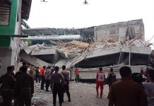 Mushola Ambruk di Sidoarjo