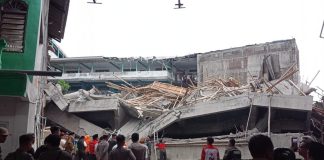 Mushola Ambruk di Sidoarjo