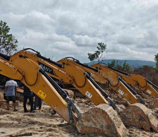 Satgas PKH Babel Temukan Alat Berat Ilegal Dikubur Enam Meter di Hutan Lubuk Besar